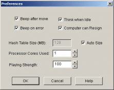 Preferences Window
