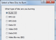 Select Disc Type