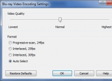 Blu-ray Video Encoding Settings