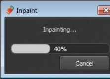 "Inpainting" in Progress
