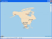 Map24 Desktop Main window