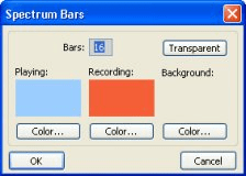 Spectrum Bars Window