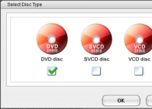 Video Disc Creator Tool Options