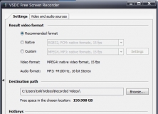 Screen Recorder Settings