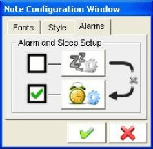 Alarm Configuration