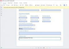 Create fillable PDF forms
