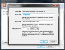 Feed settings
