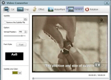 Video Editor - Subtitle Function