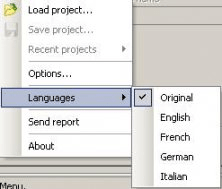 Multilingual support