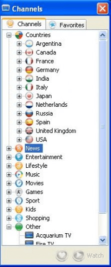 Countries available