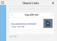 Checking Shared Links