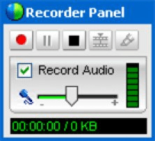WebEx Recorder Panel
