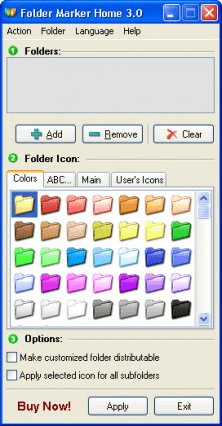 Multiple Folders Interface