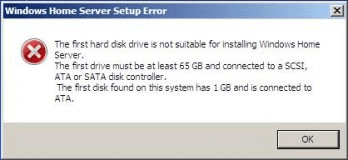 This is the error you get if attempt to install it on an old PC