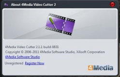 About 4Media Video Cutter