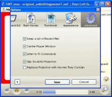 Advanced Settings Dialog