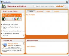 Inbuilt Web Update Window to update Chikka