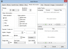 An example of an Add Movie settings tab