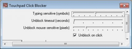 Touchpad Click Blocker