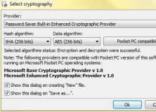 Cryptographic options