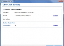 One-click Computer Backup