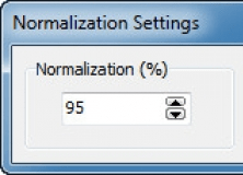 Normalization Settings