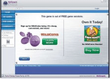 Run out of free games
