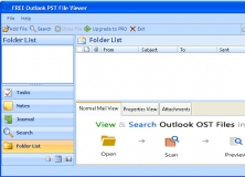 PST File Viewer Application Screenshot