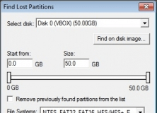 Lost Partitions Finder