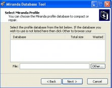 Miranda Data Base Tool