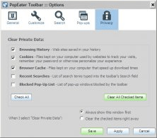 Options Window