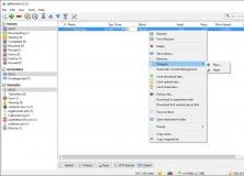 Main Window with Context Menu