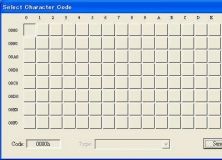 Select Character Code