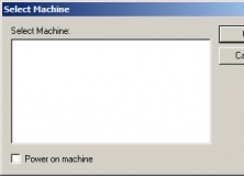 Select Machine Window