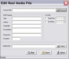 Edit Real Media files