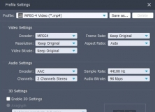 Profile Settings