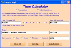 Time calculator