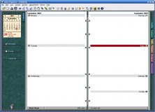 Lotus Organizer interface