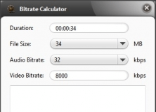 Bit Rate Calculator
