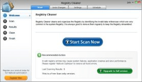 Registry cleaner and backup tool