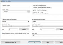 New Account Settings