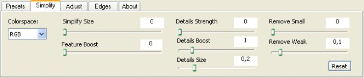 Simplify sliders