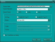 Choose your desired output settings