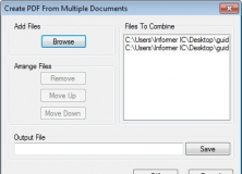 PDF Creating Window