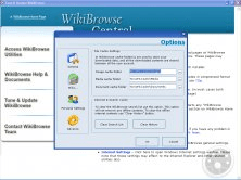 WikiBrowse preferences