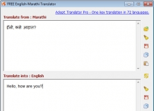 Translating Marathi to English