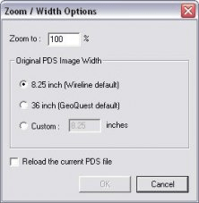 Zoom / Width Options