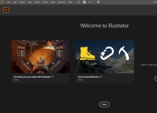 Welcome screen
