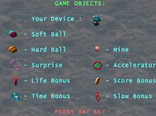 Bonuses and Dangerous Objects.