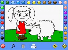 Leah's Farm Coloring Book: Screenshots - Software Informer